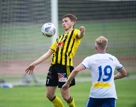 IFK Hässleholms Edvin Nilsson I matchen i div. 2 mellanIFK