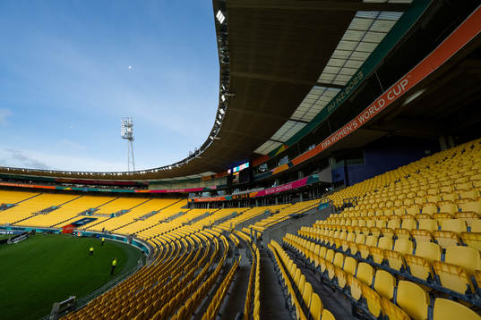 General view of Wellington Regional Stadium