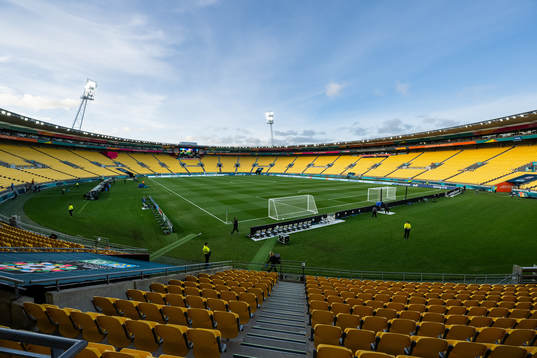 General view of Wellington Regional Stadium