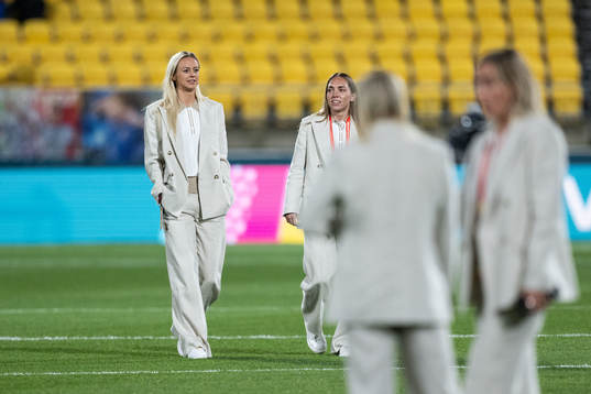 Amanda Ilestedt and Elin Rubensson of Sweden