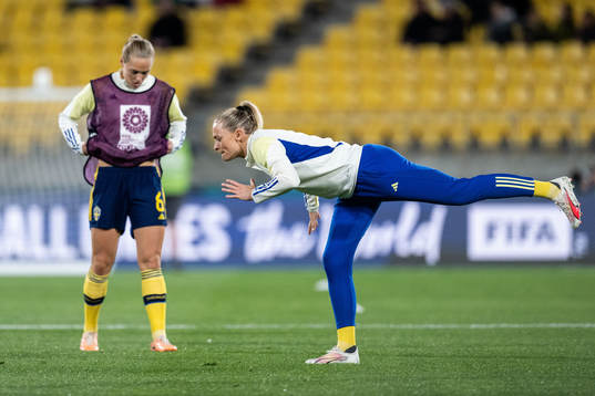 Magdalena Eriksson and Fridolina Rolfö of Sweden