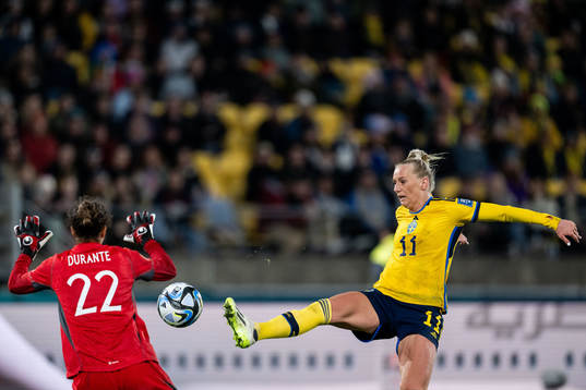 Goalkeeper Francesca Durante of Italy and Stina