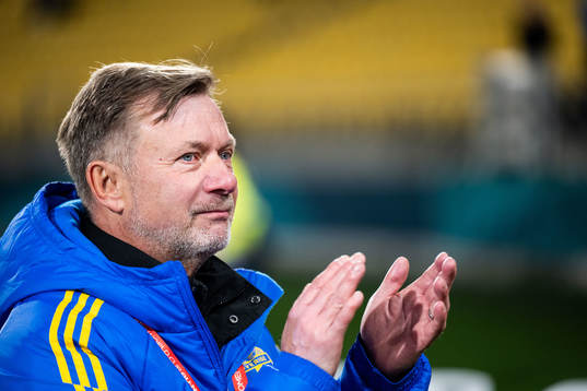 Head coach Peter Gerhardsson of Sweden
