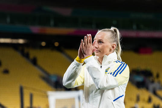 Stina Blackstenius of Sweden
