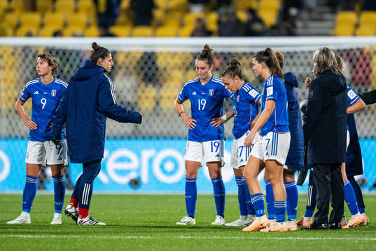 Valentina Giacinti, Martina Lenzini, Lisa Boattin and Sofia