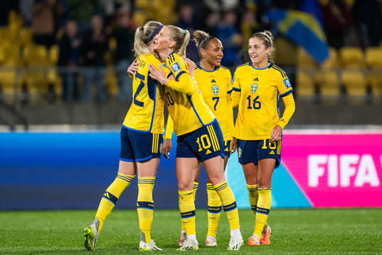 Olivia Schough, Sofia Jakobsson, Madelen Janogy and Filippa