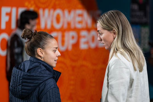 Lisa Boattin of Italy and Linda Sembrant of Sweden