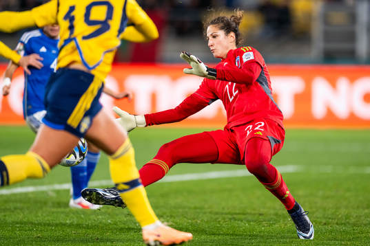 Goalkeeper Francesca Durante of Italy
