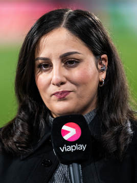 Jennifer Kücükaslan of Swedish broadcaster Viaplay