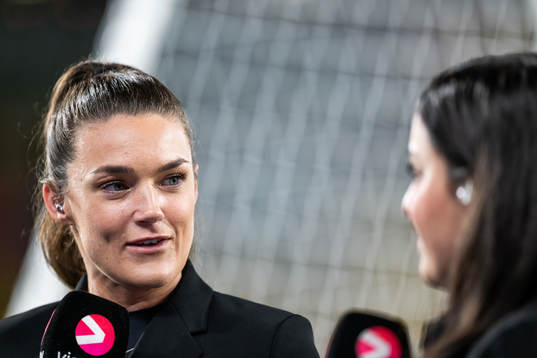 Saga Fredriksson of Swedish broadcaster Viaplay