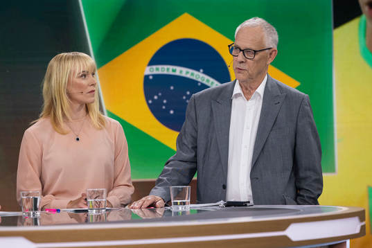 Johanna Frisk och Lars Lagerbäck