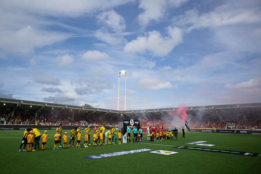 Häckens och Elfsborgs spelare