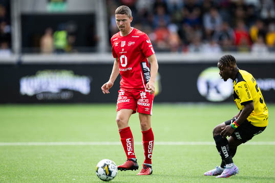 Elfsborgs Andre Ibsen Rømer och Häckens Ibrahim Sadiq