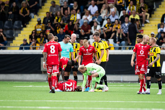 Elfsborgs Niklas Hult har ont