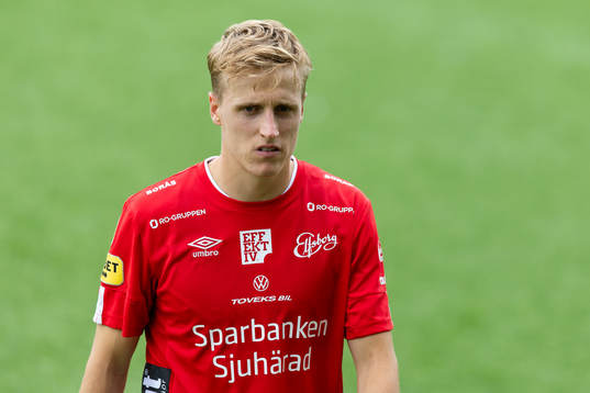 Elfsborgs Jeppe Møldrup Okkels deppar
