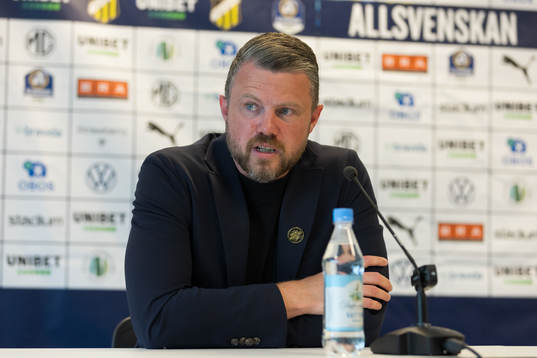 Elfsborgs manager Jimmy Thelin