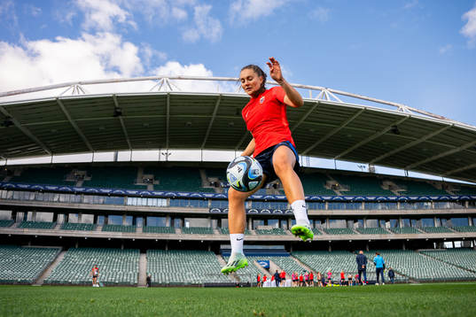 Bläddra bland fler bilder av FIFA Women’s World Cup 2023, day 10, Norway, training