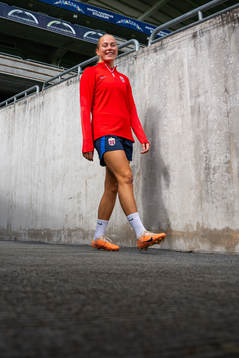 Guro Bergsvand of the Norwegian women’s national football