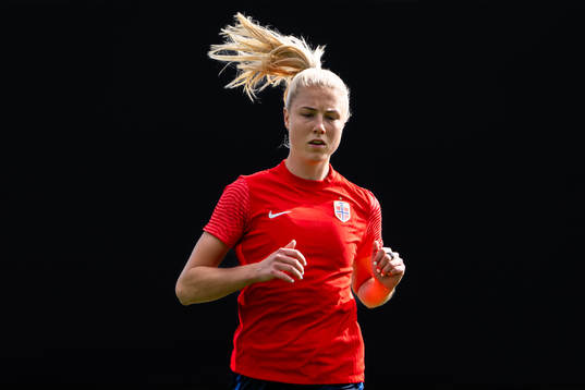 Sophie Román Haug of the Norwegian women’s national