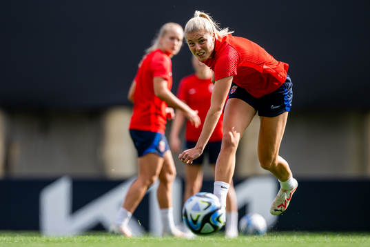 Sophie Román Haug of the Norwegian women’s national