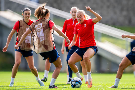 Guro Bergsvand of the Norwegian women’s national football