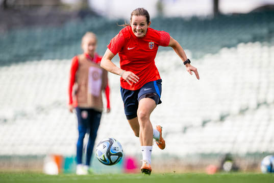 Tuva Hansen of the Norwegian women’s national football