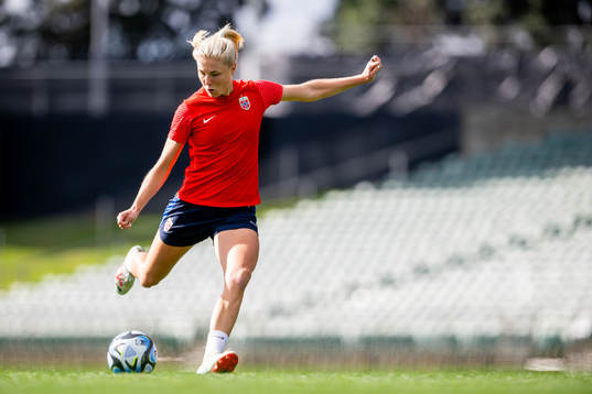 Sophie Román Haug of the Norwegian women’s national