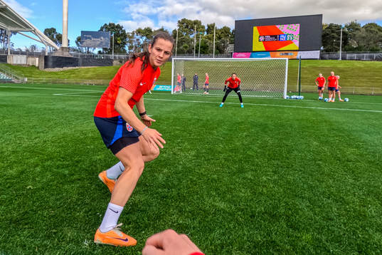 Tuva Hansen of the Norwegian women’s national football