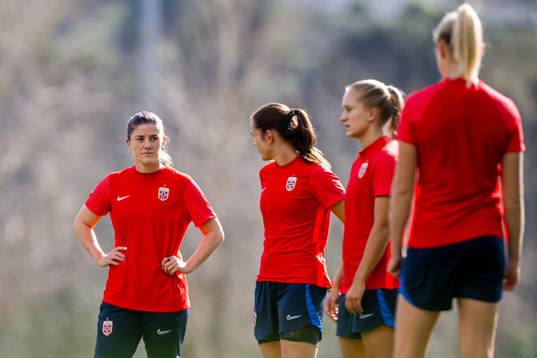 Maren Mjelde of the Norwegian women’s national football
