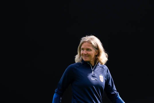 Hege Riise, head coach of the Norwegian women’s national
