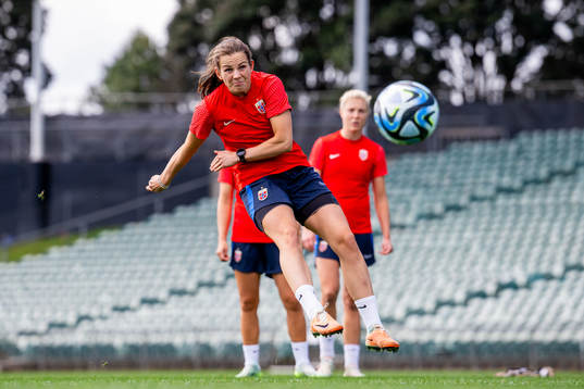 Tuva Hansen of the Norwegian women’s national football