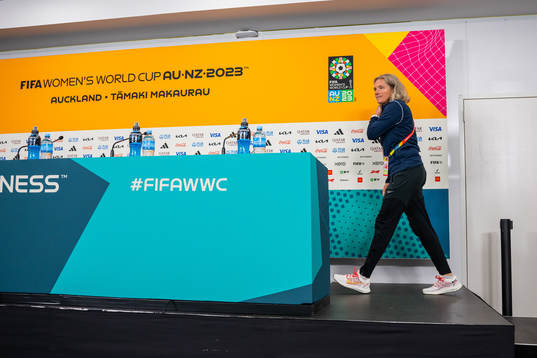 Hege Riise, head coach of the Norwegian women’s national
