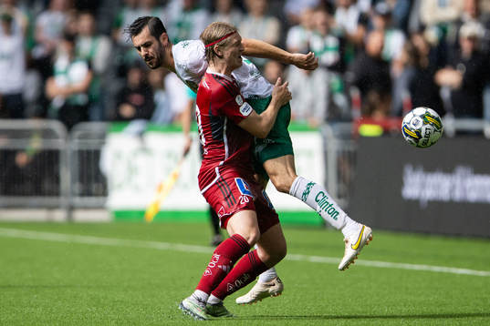 IFK Norrköpings Daniel Fritz Eid och Hammarbys Adi Nalic