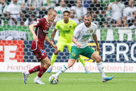 IFK Norrköpings Victor Stange Lind och Hammarbys Mads