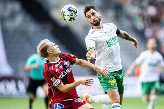 IFK Norrköpings Marcus Baggesen och Hammarbys Nahir Besara