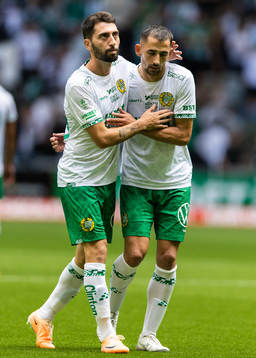 Hammarbys Nahir Besara och Loret Sadiku