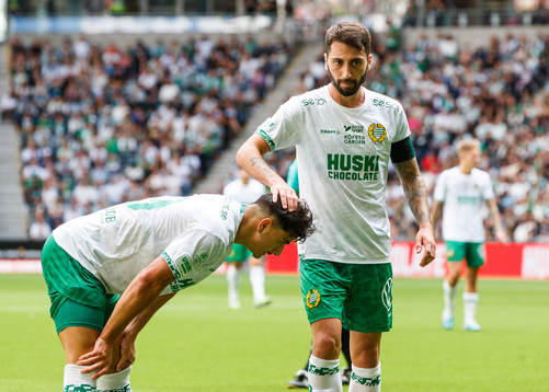 Hammarbys Jusef Erabi och Nahir Besara