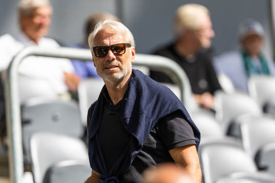 Lasse Eriksson på läktaren