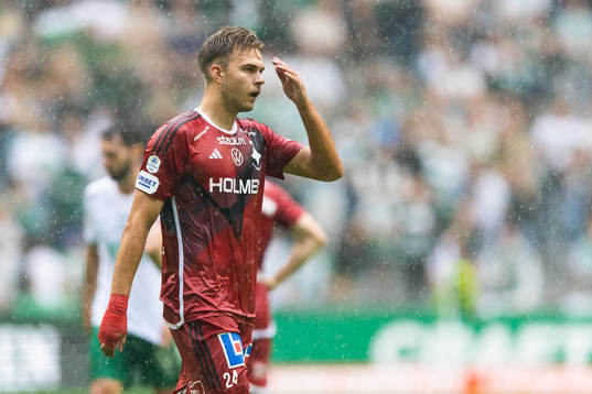 IFK Norrköpings Anton Eriksson deppar