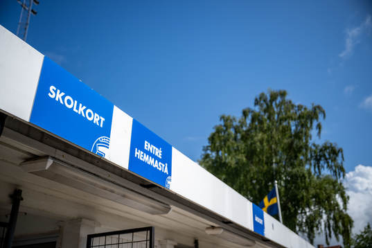 Exteriör av Vångavallen