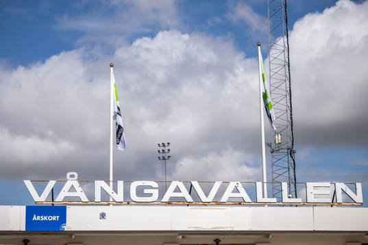 Exteriör av Vångavallen