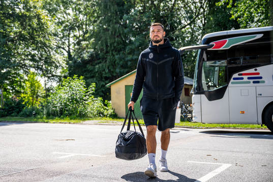 Landskronas målvakt Amr Kaddoura