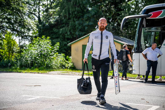 Landskronas tränare Max Mölder