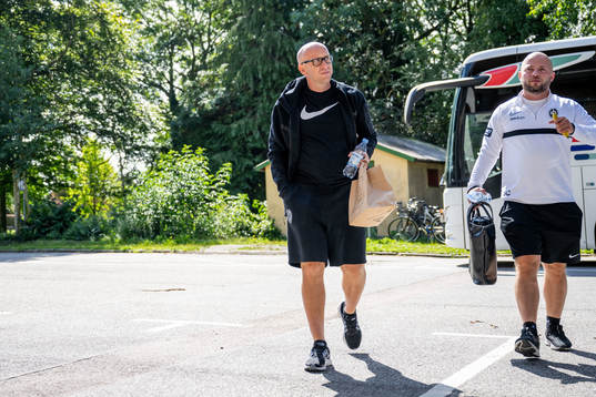 Landskronas manager Billy Magnusson
