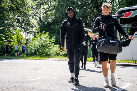Lanskronas Ousmane Diawara och Gustaf Bruzelius