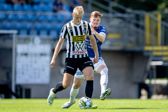 Landskronas Johan Rapp och Trelleborgs Markus Björkqvist