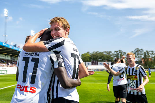 Landskronas Melker Jonsson jublar