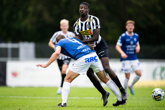 Trelleborgs Mattias Andersson och Landskronas Ousmane