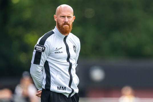 Landskronas tränare Max Mölder