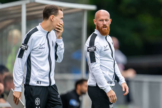 Landskronas analytiker Amir Jakirlic och tränare Max